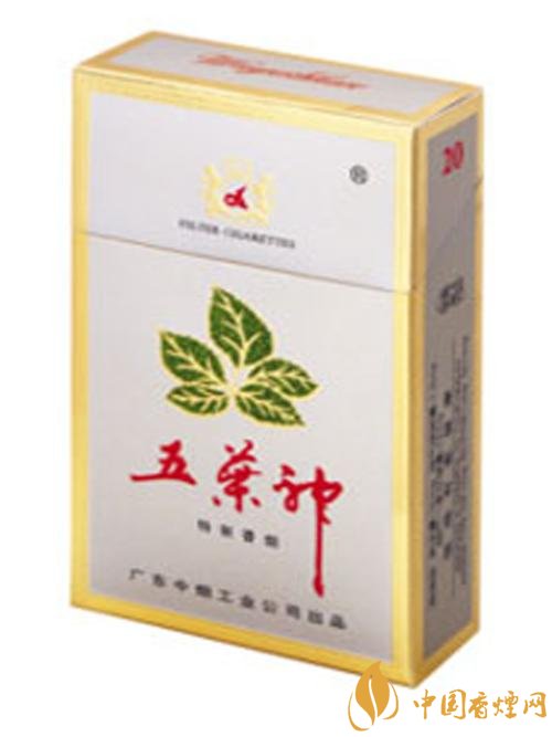 五葉神香煙價(jià)格及圖片，五神葉香煙有多少種（10種）